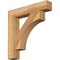 Ekena Millwork Westlake Block Rough Sawn Bracket, Western Red Cedar, 4"W x 24"D x 24"H BKT04X24X24WTL05RWR - alternate 1